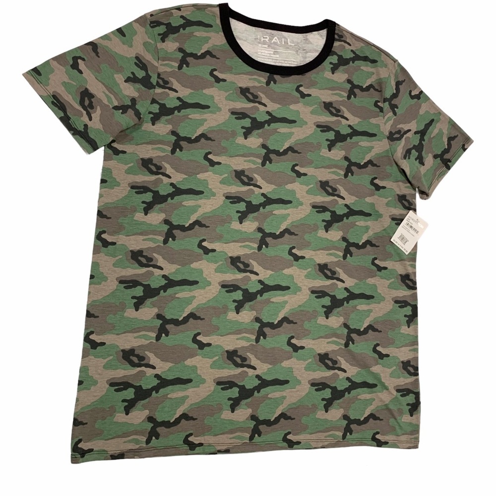 Men’s The Rail (Nordstrom Collection) Camo Short Sleeve Tee Size XX Large